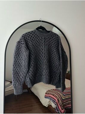 Isabel étoile marant Tiana Anthracite Open Knit